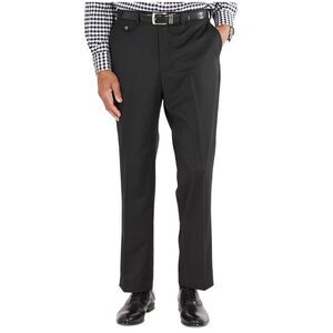Tayion Collection Mens Solid Classic Fit Straight Leg Slacks Dress Pants, NWT